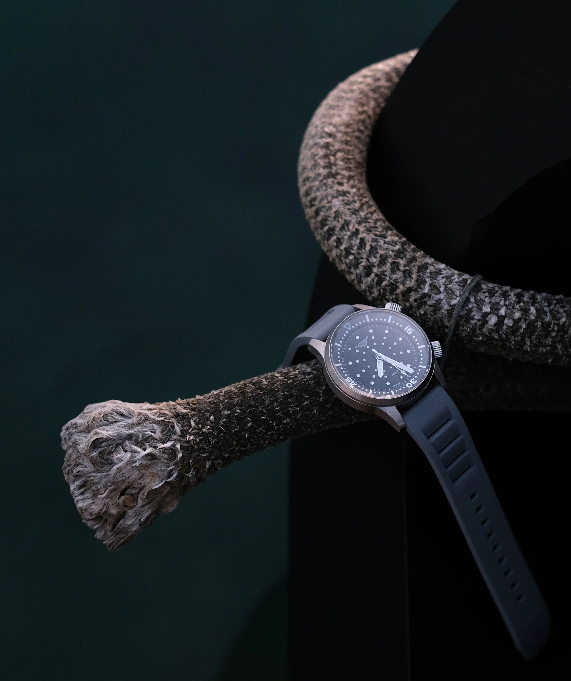 Watch on Adriatic stone