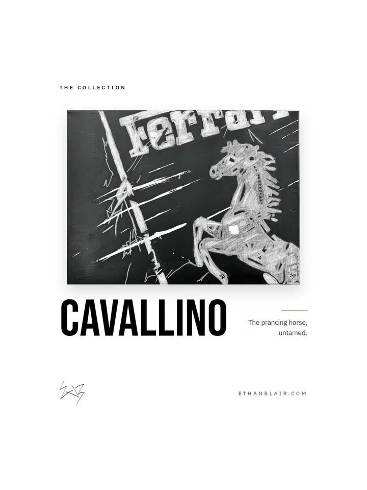 Ethan Blair Instagram post, Collection post: Cavallino