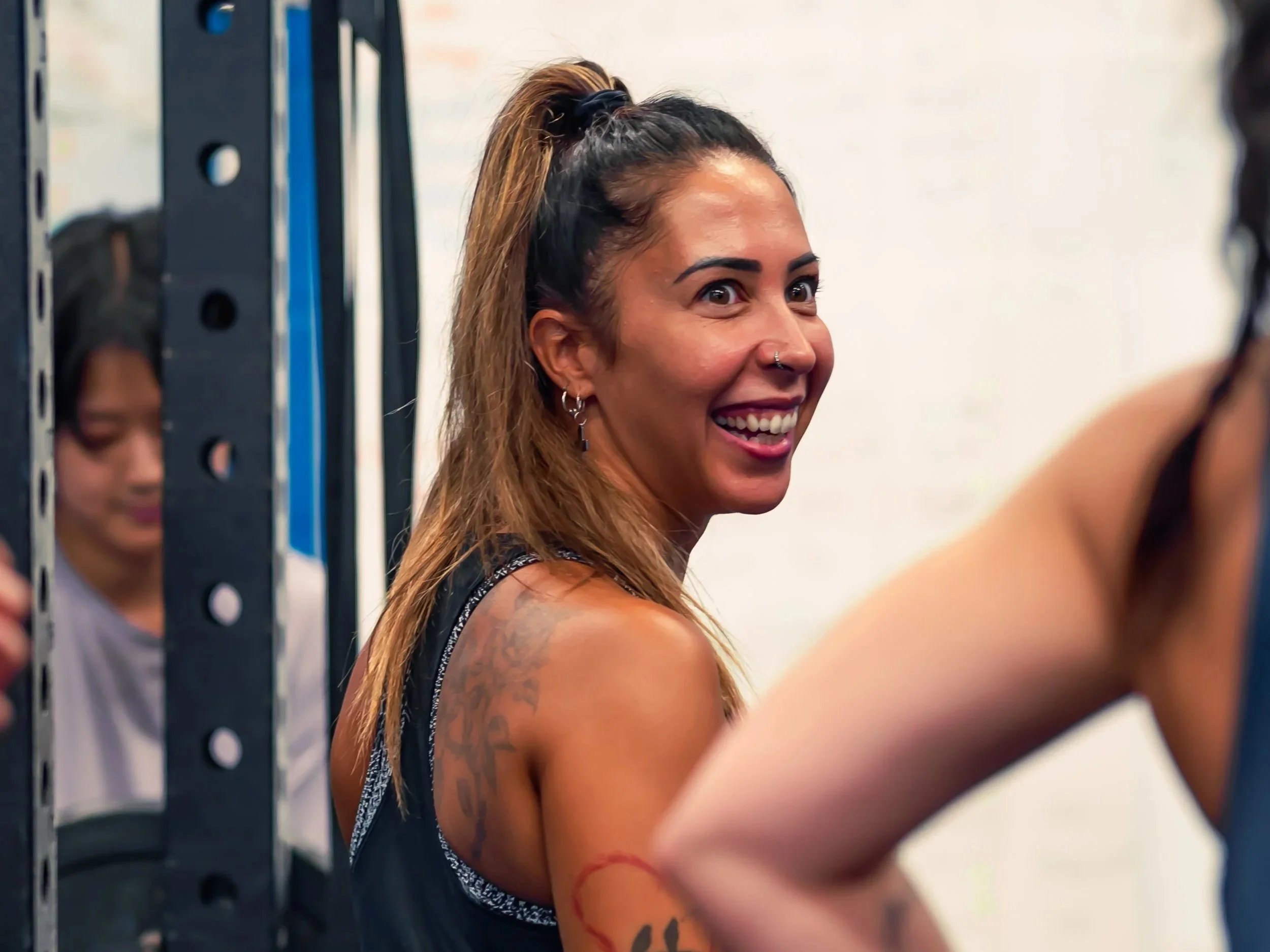 CrossFit 1864 member training in East London