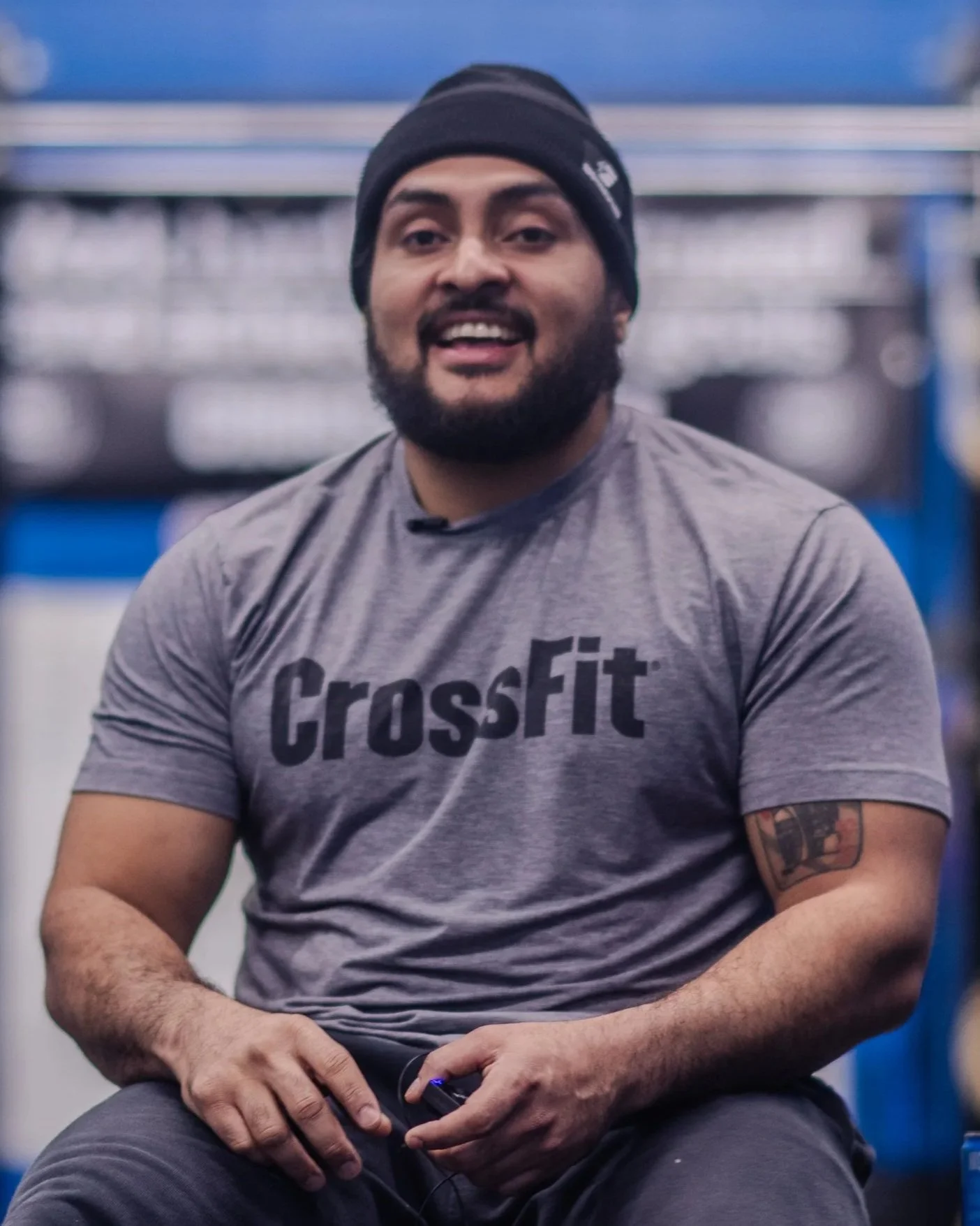 Coach Kike, founder and coach at CrossFit 1864 in Poplar, East London