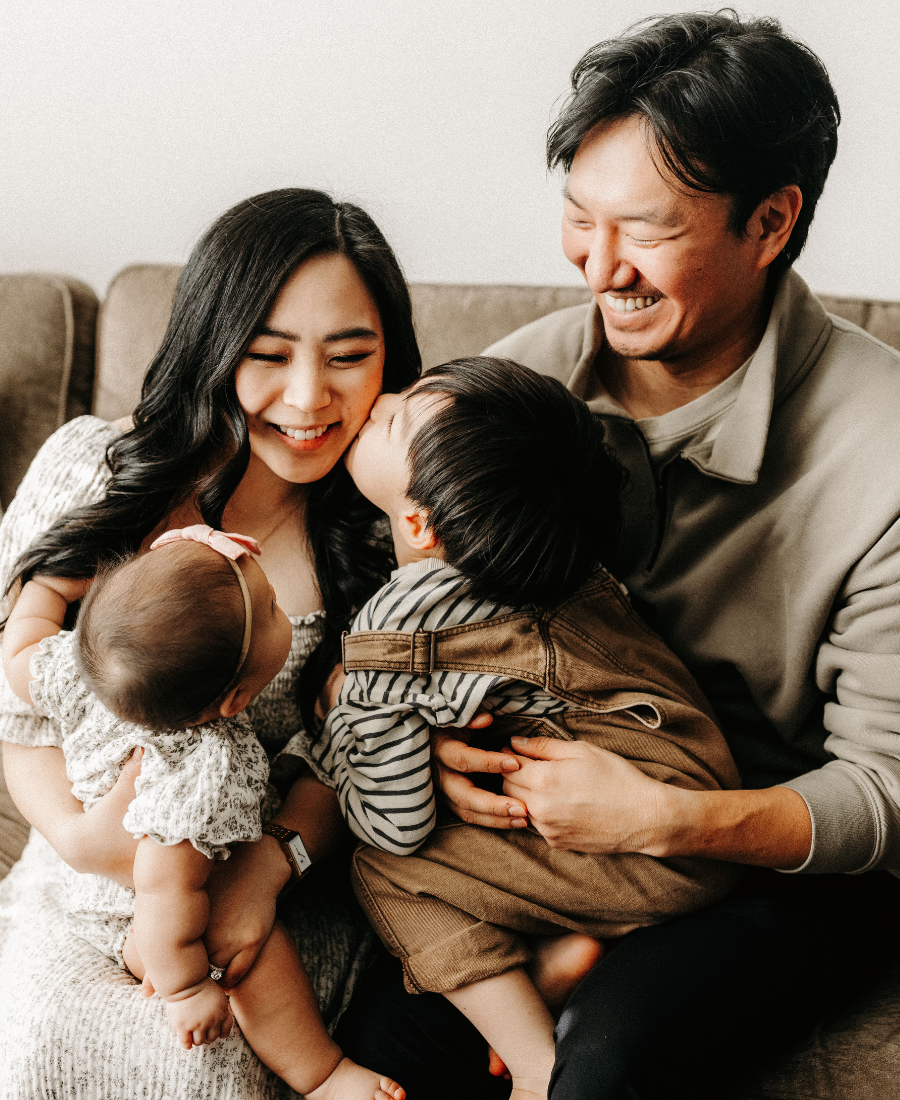 Family therapist near me working with a parent and young child at Your Village in St. Louis