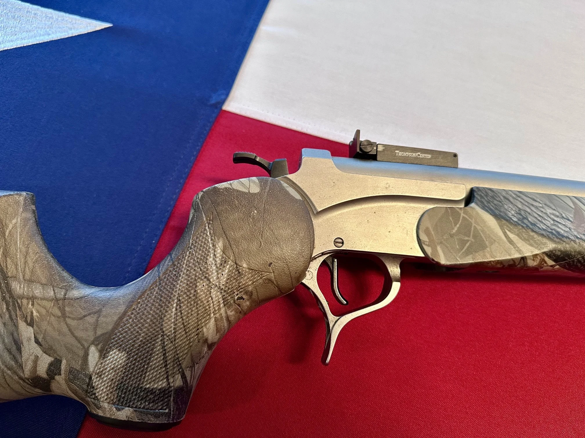 Thompson 50 Caliber Black Powder Rifle — detail view