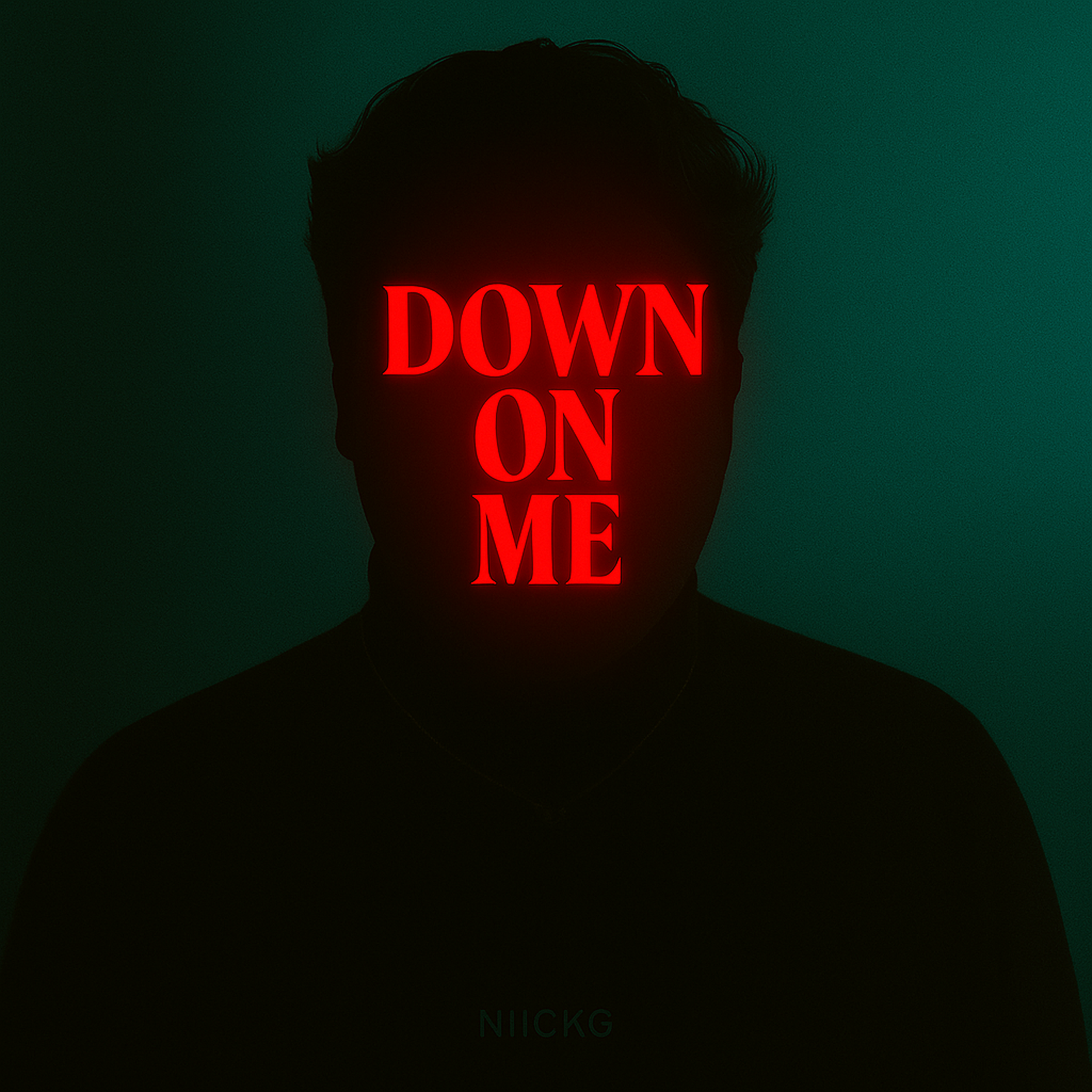 Down on Me single cover by NIICKG
