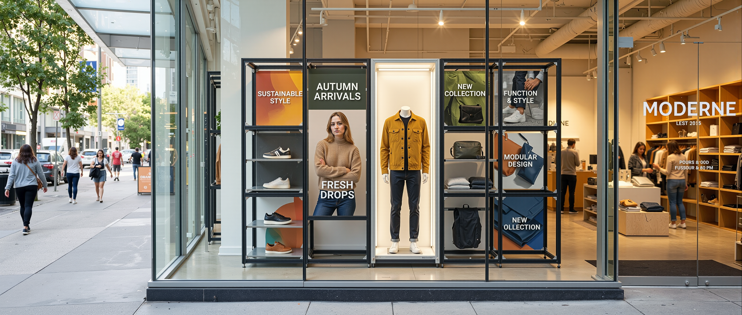 Retail Window Display Systems