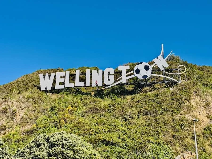 Windy Wellington Sign in Miramar