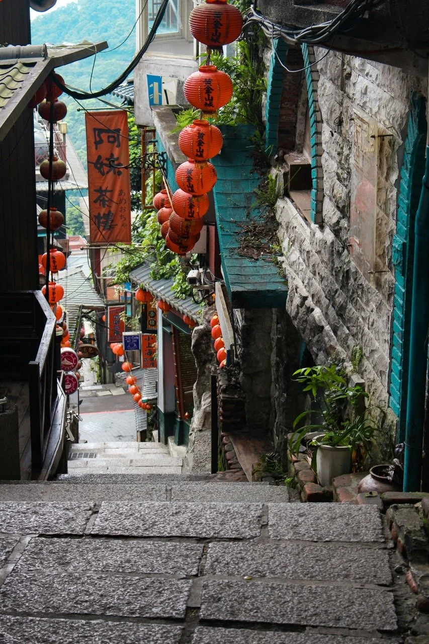 Old Street in Jiufen Taiwan