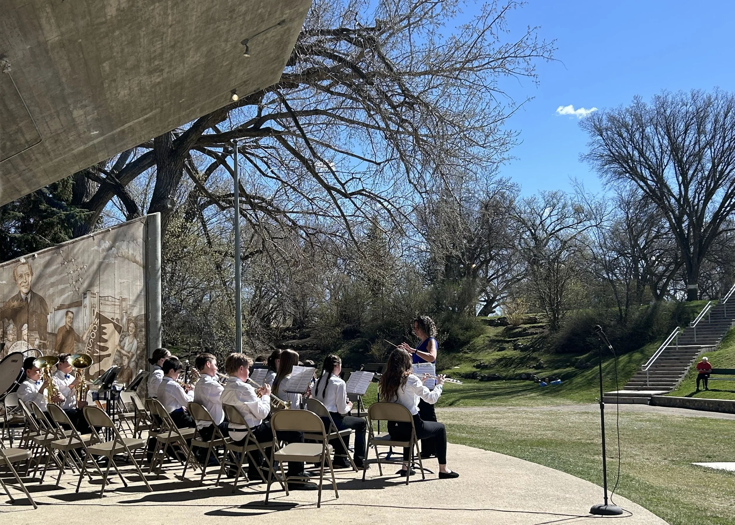 Moose Jaw Band and Choral Festival performance