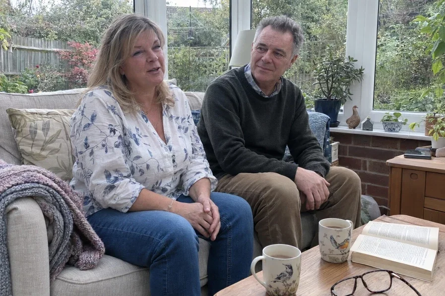 Jenny and Clive, Wessex Community Bank members