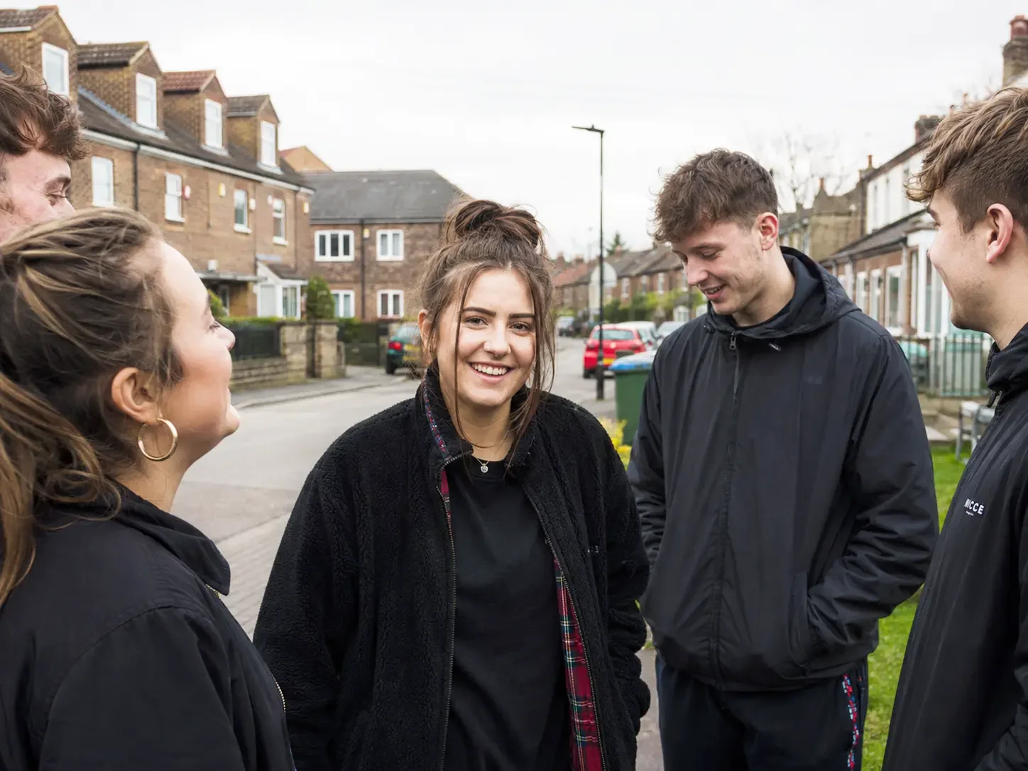 Young people in their local community