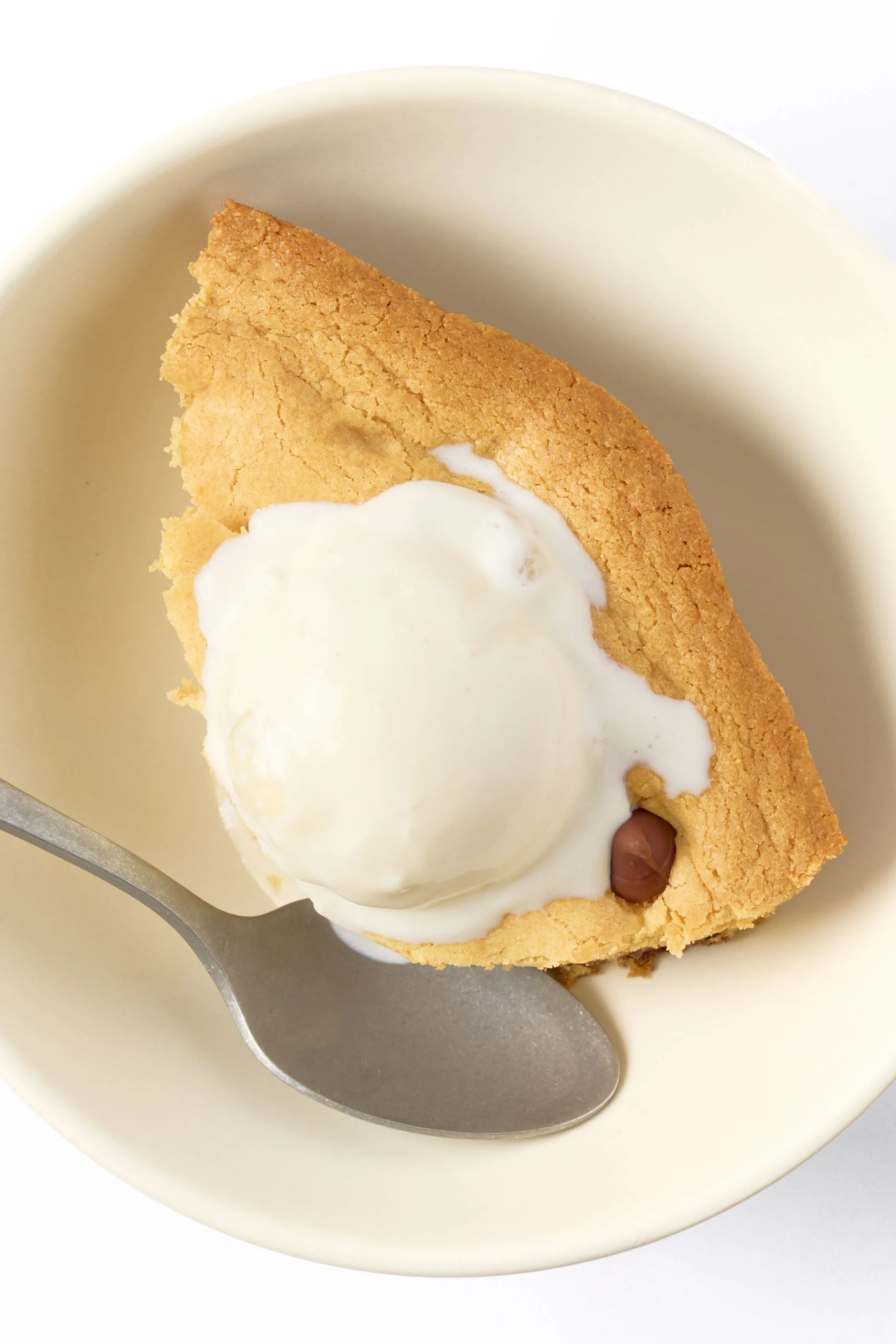 Gluten free chocolate chip skillet cookie