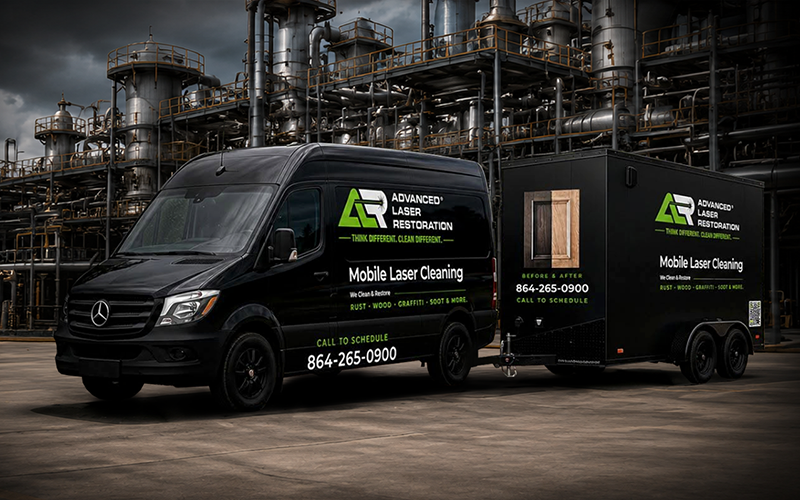 ALR mobile laser cleaning service