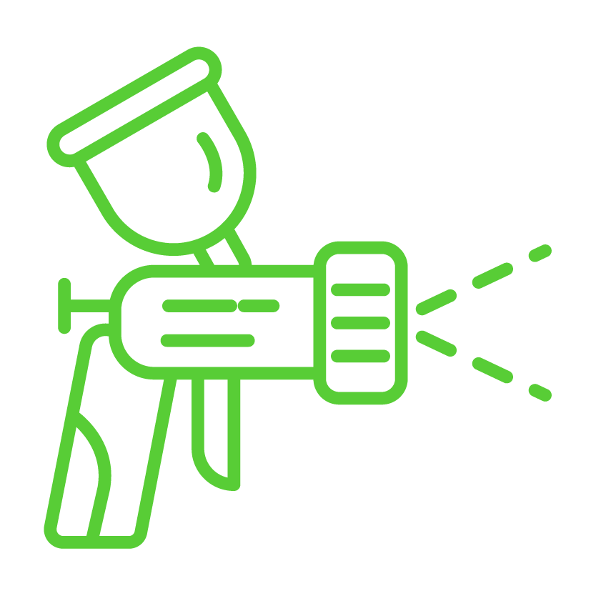 Coating removal icon