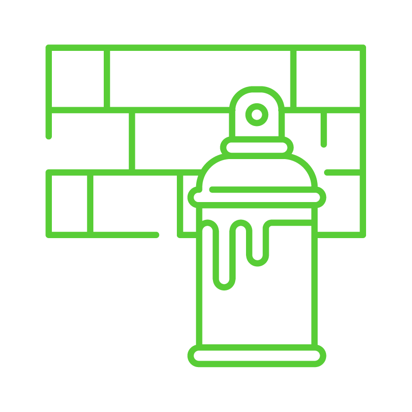 Graffiti removal icon