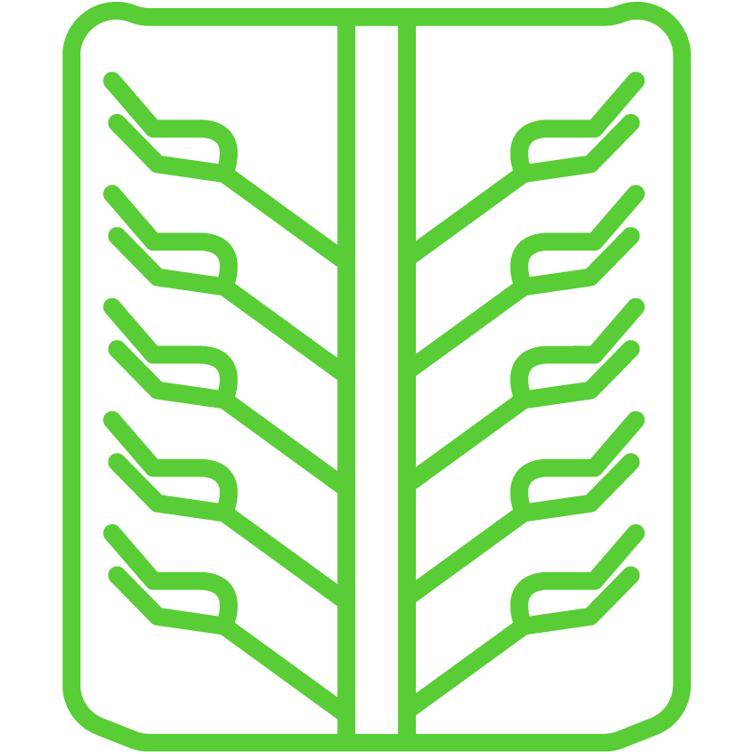 Injection mold cleaning icon