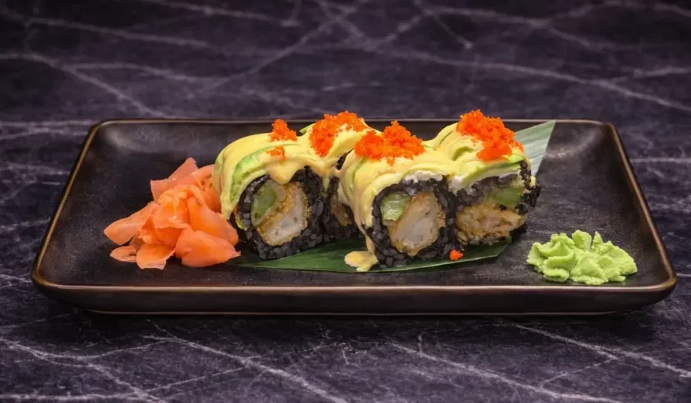 Black Dragon Roll bei OISHINBO Dortmund