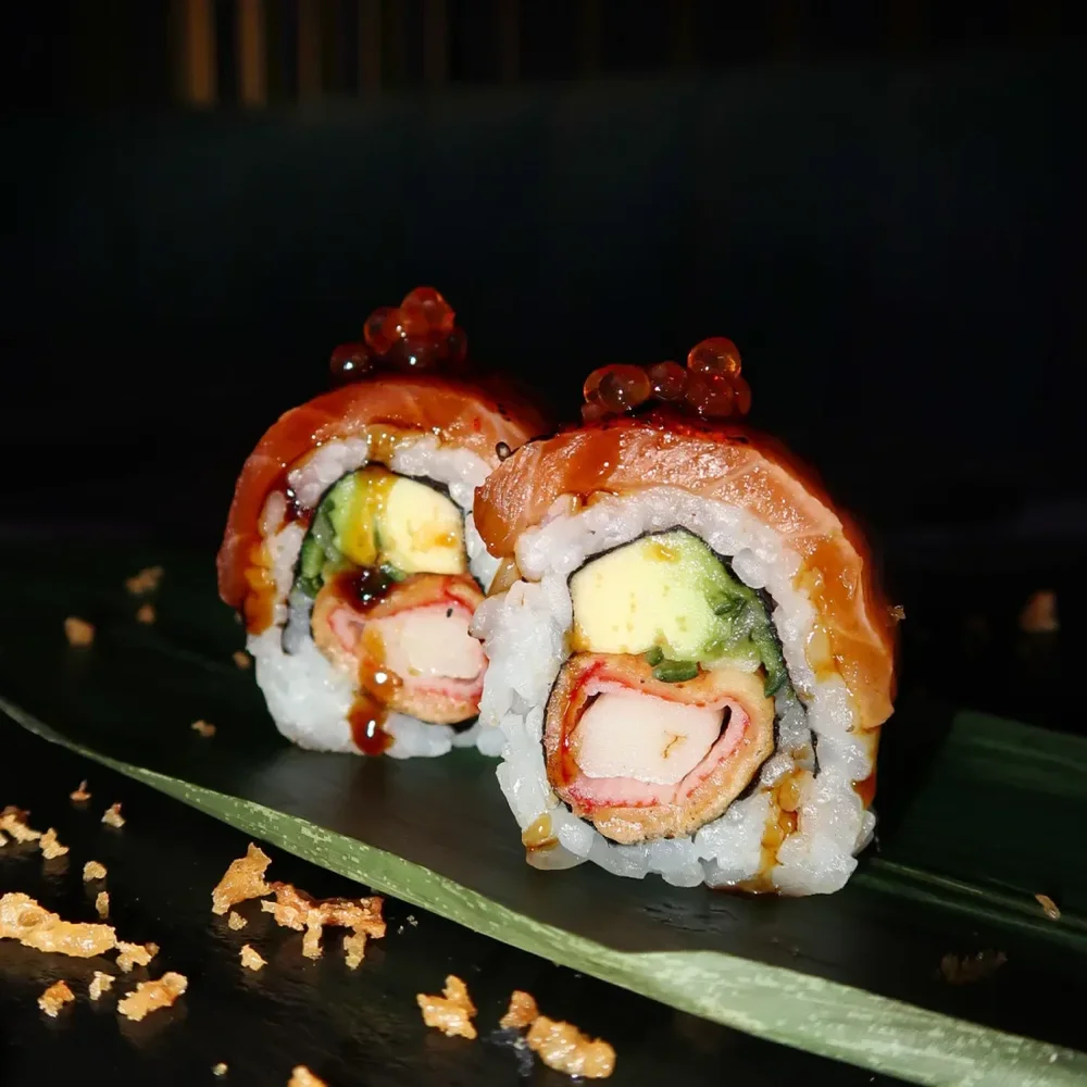 Crazy Crab Roll bei OISHINBO Dortmund