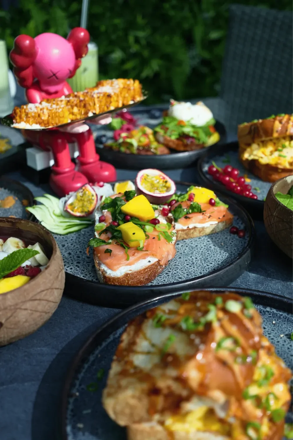 Ocean Sunset · Lachs & Mango auf Sauerteig bei OISHINBO Dortmund