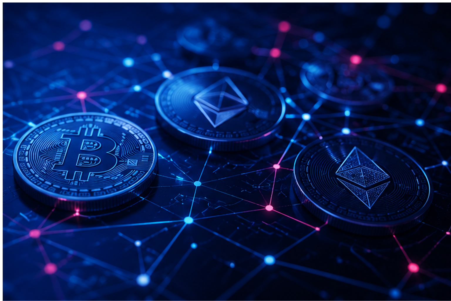 Blockchain tracing visual