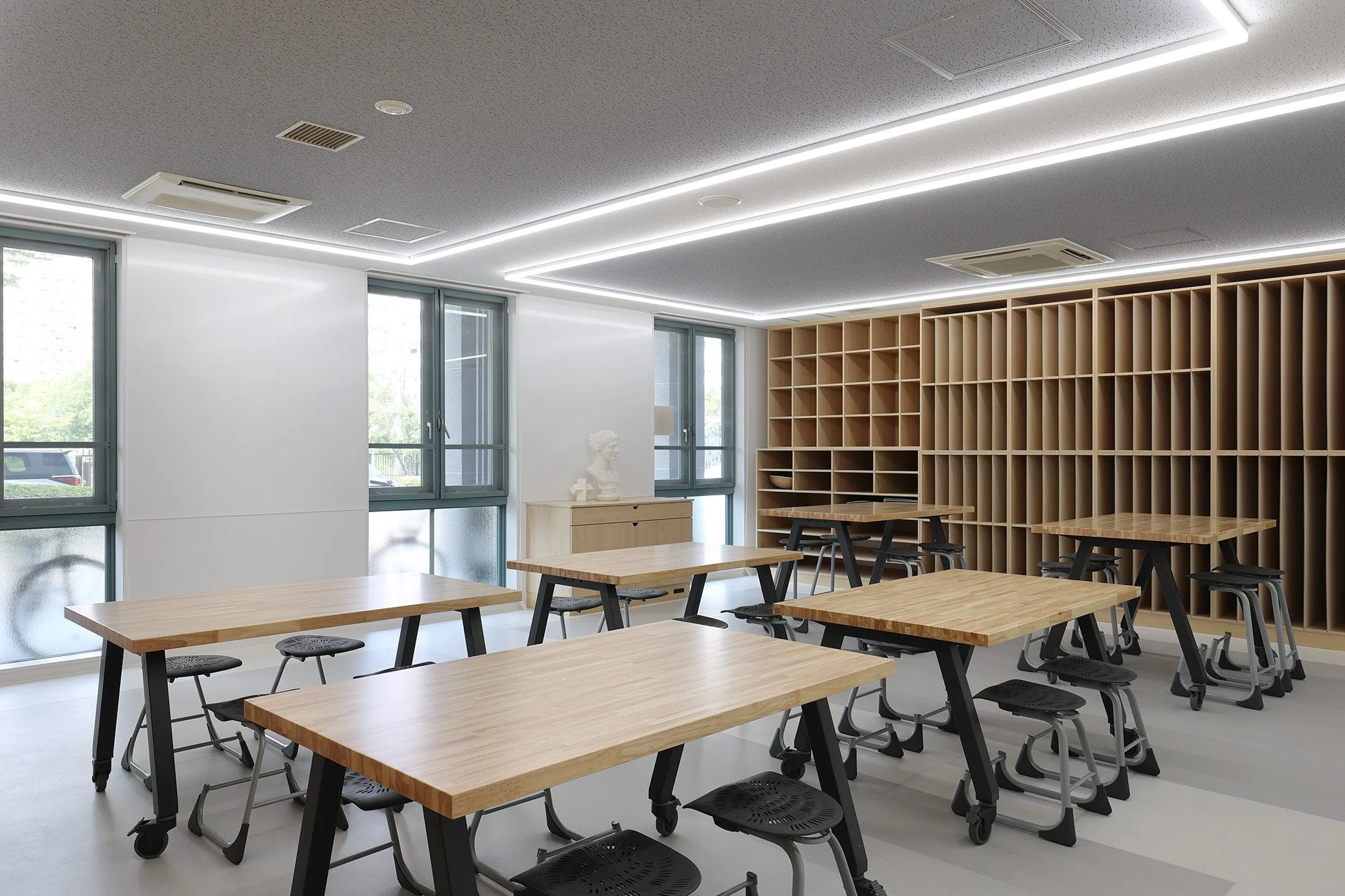 Canadian Academy — staff room