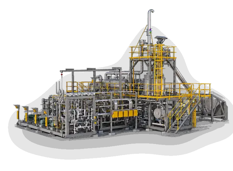 3D model of the Safe Sulphur contaminated sulphur remelter package