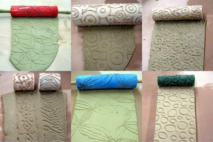 handmade stamps for clay — Potteryblog: Emily Murphy