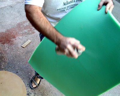 Non Slip Foam Topped Bat Batt for Pottery Turning Pots -  Hong Kong