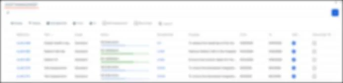 Audit Management screen