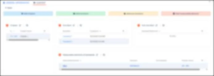 Standard Management screen