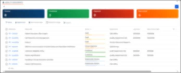 Policies & Procedures screen
