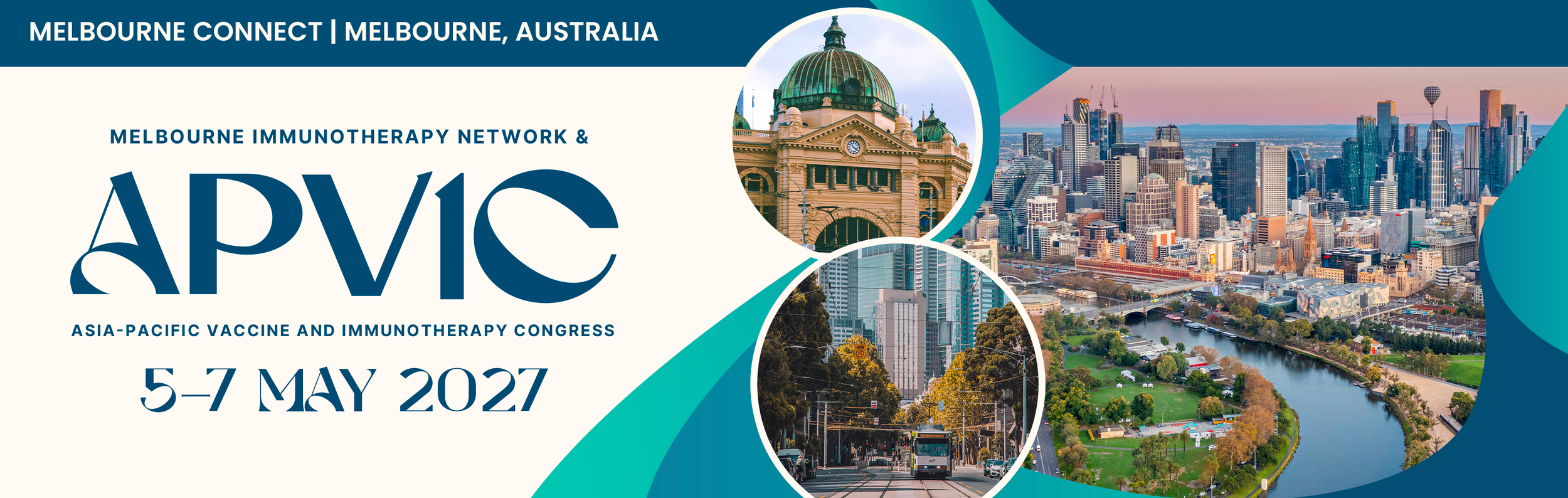 Melbourne Immunotherapy Network and APVIC, Asia-Pacific Vaccine and Immunotherapy Congress, 5 to 7 May 2027, Melbourne Connect, Melbourne, Australia