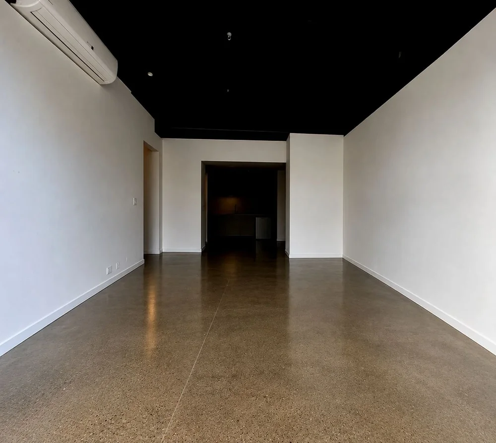 Studio interior at Down the Lane Studios, Collingwood