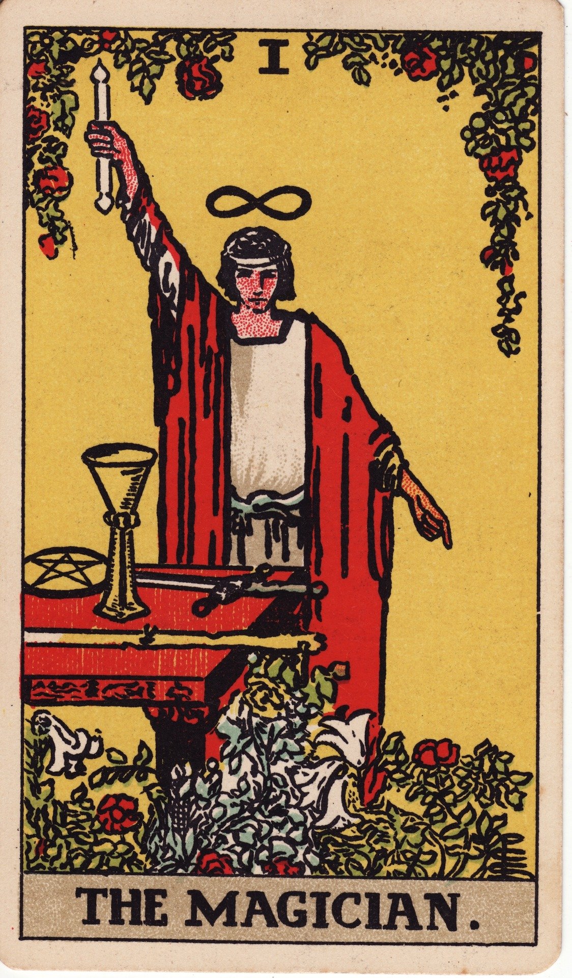 The Magician tarot card