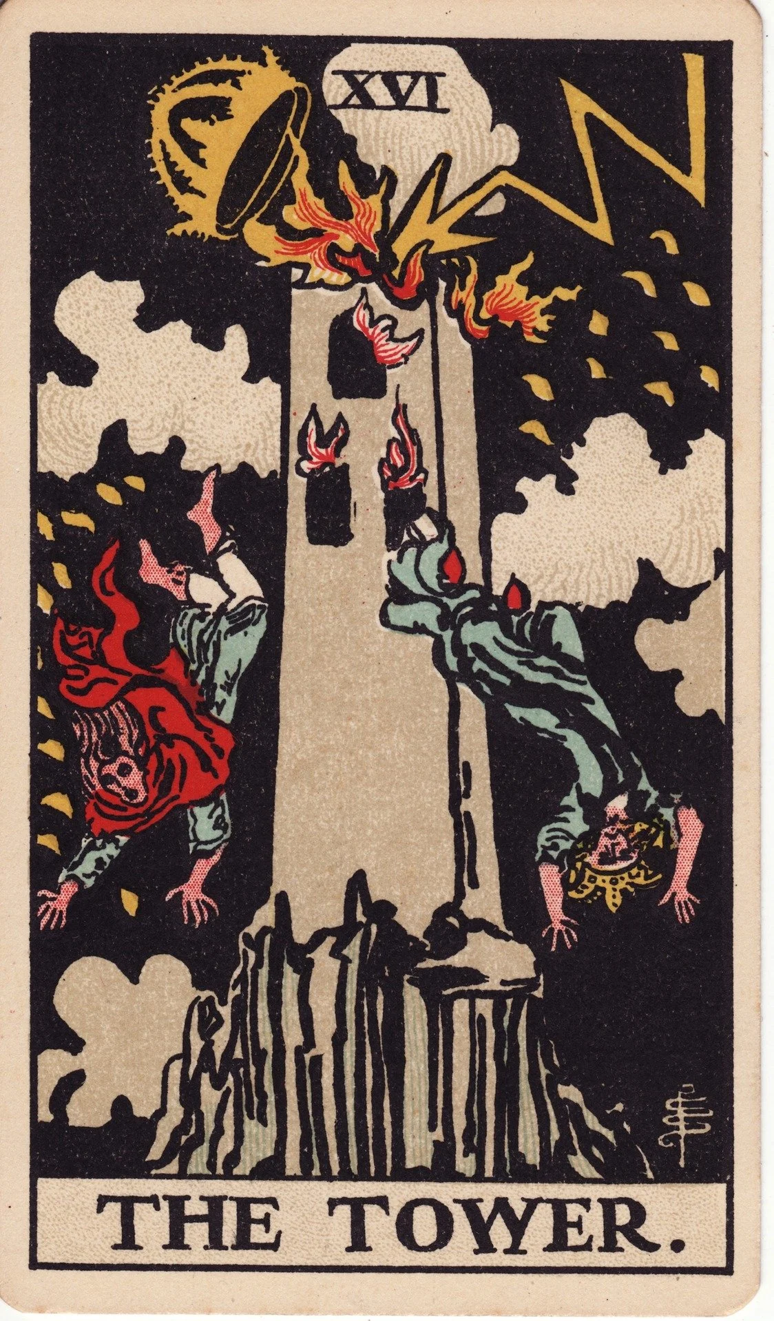The Tower tarot card