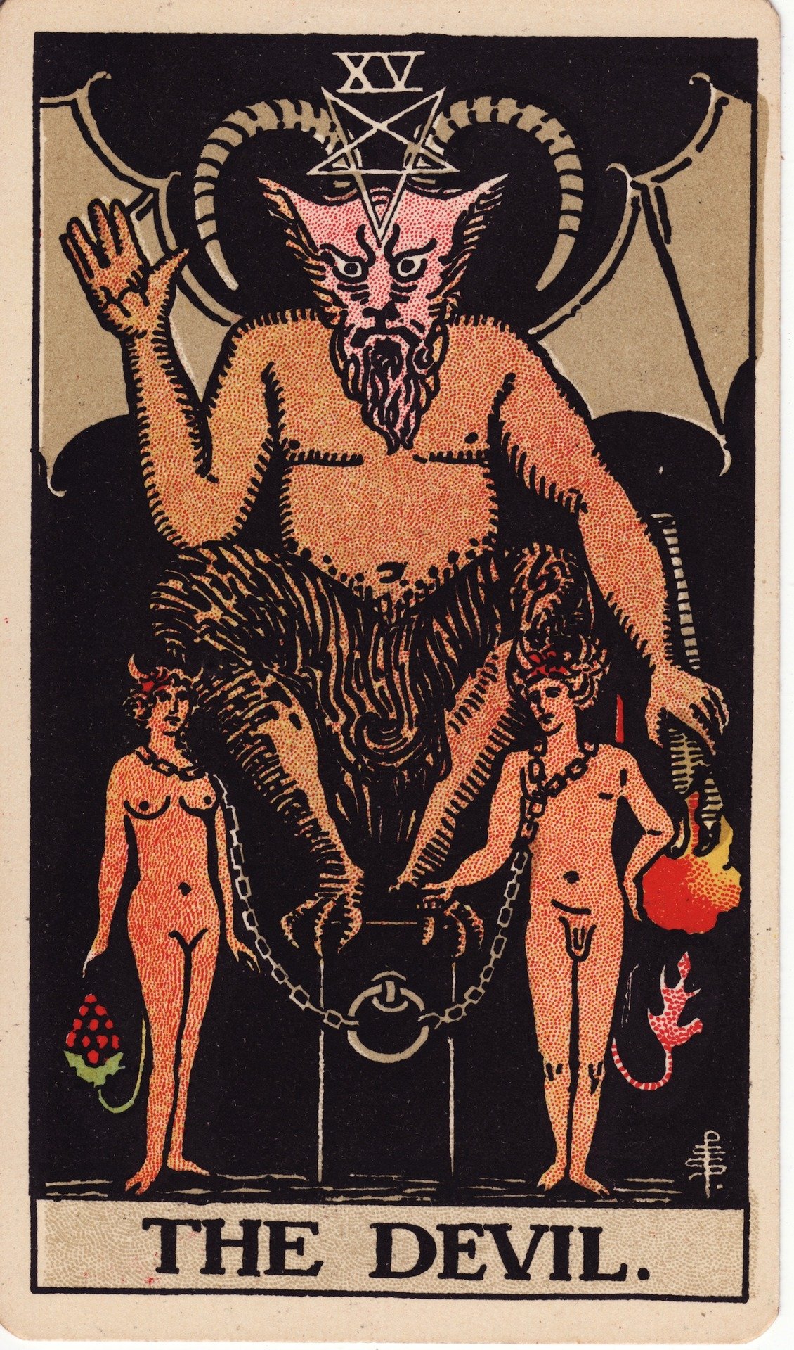The Devil tarot card
