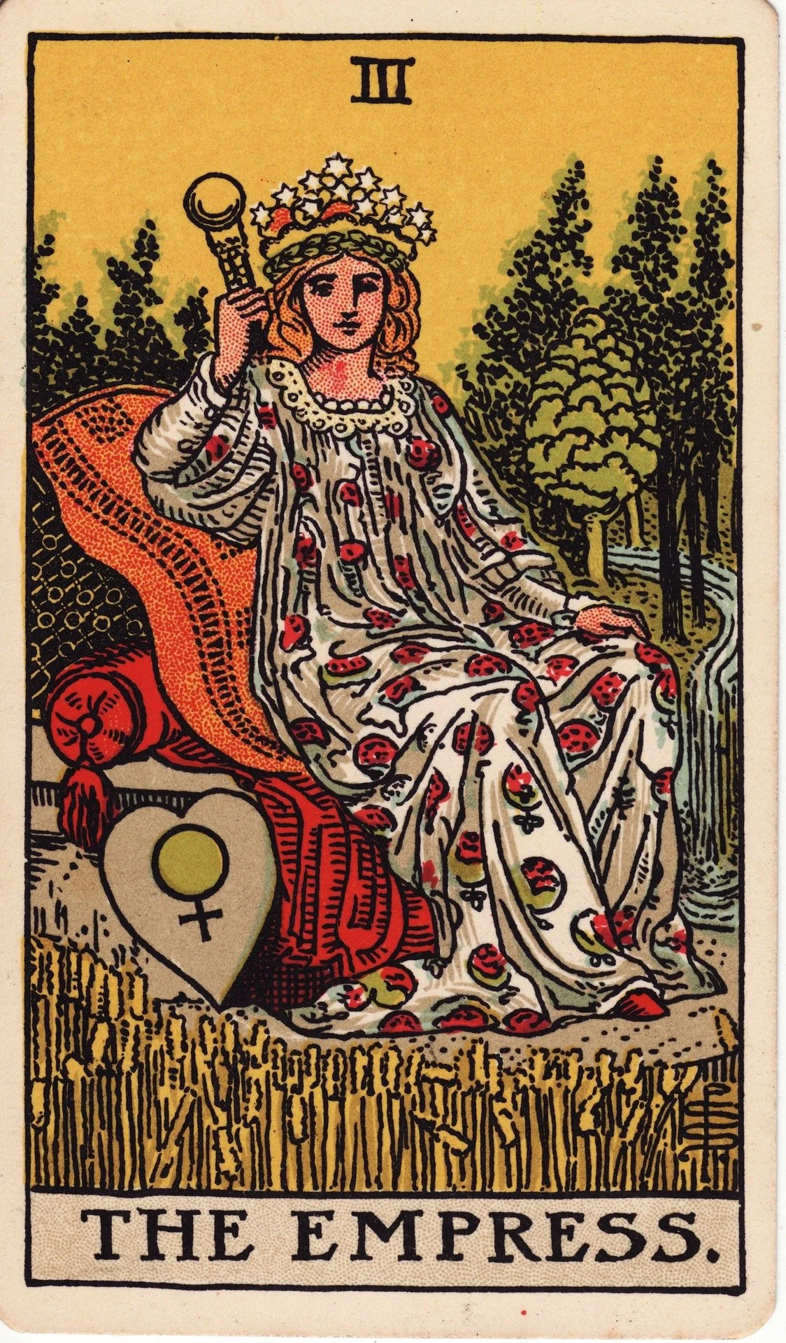 The Empress tarot card
