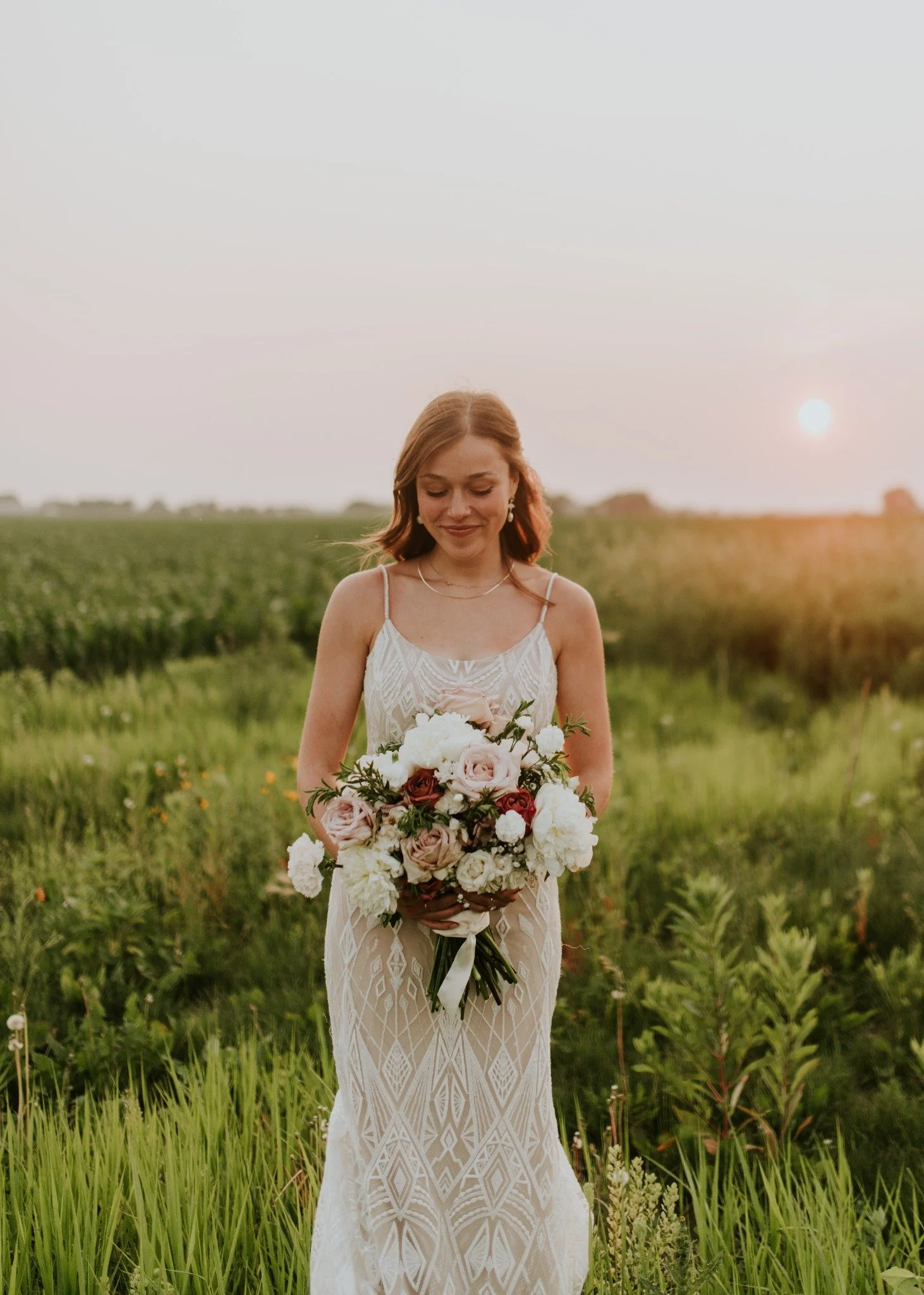 Elegant reception styling inside The Sable 1930 at Sable Creek Homestead