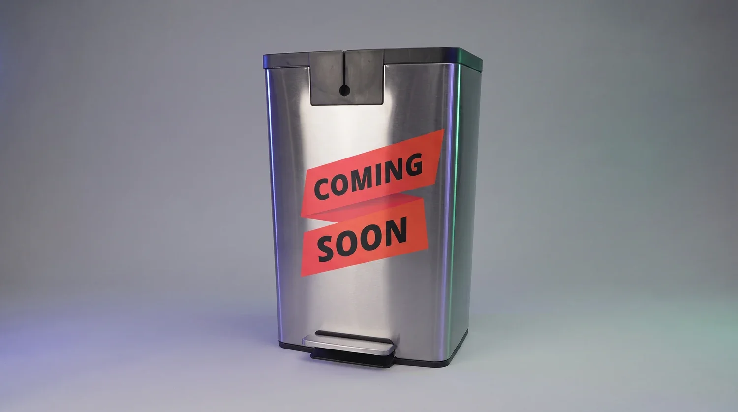 Stainless steel finish coming soon