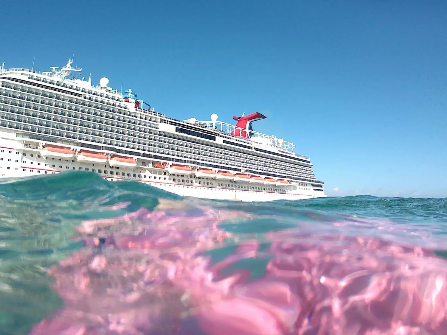 carnival cruise ship view