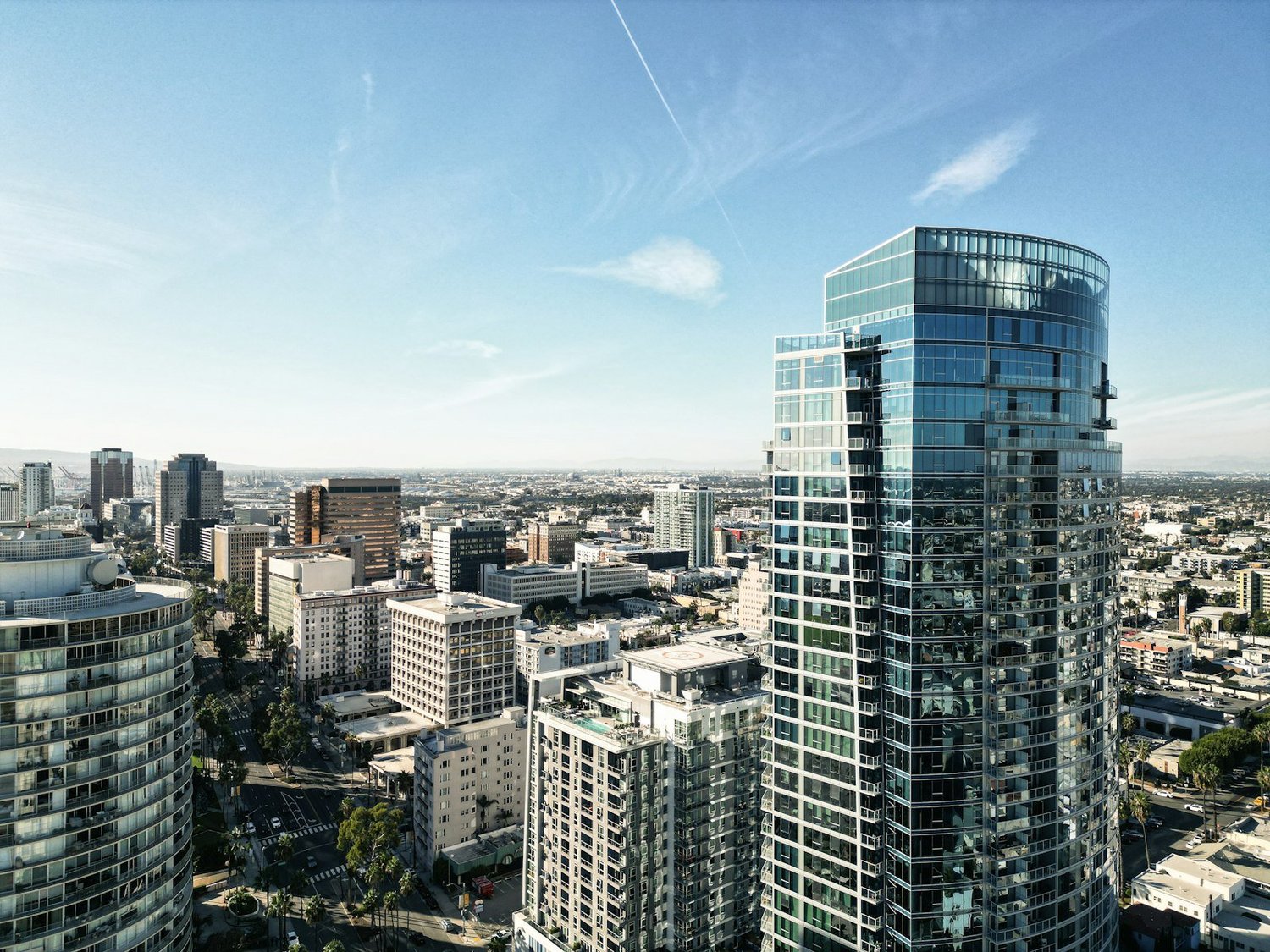 Long Beach California view