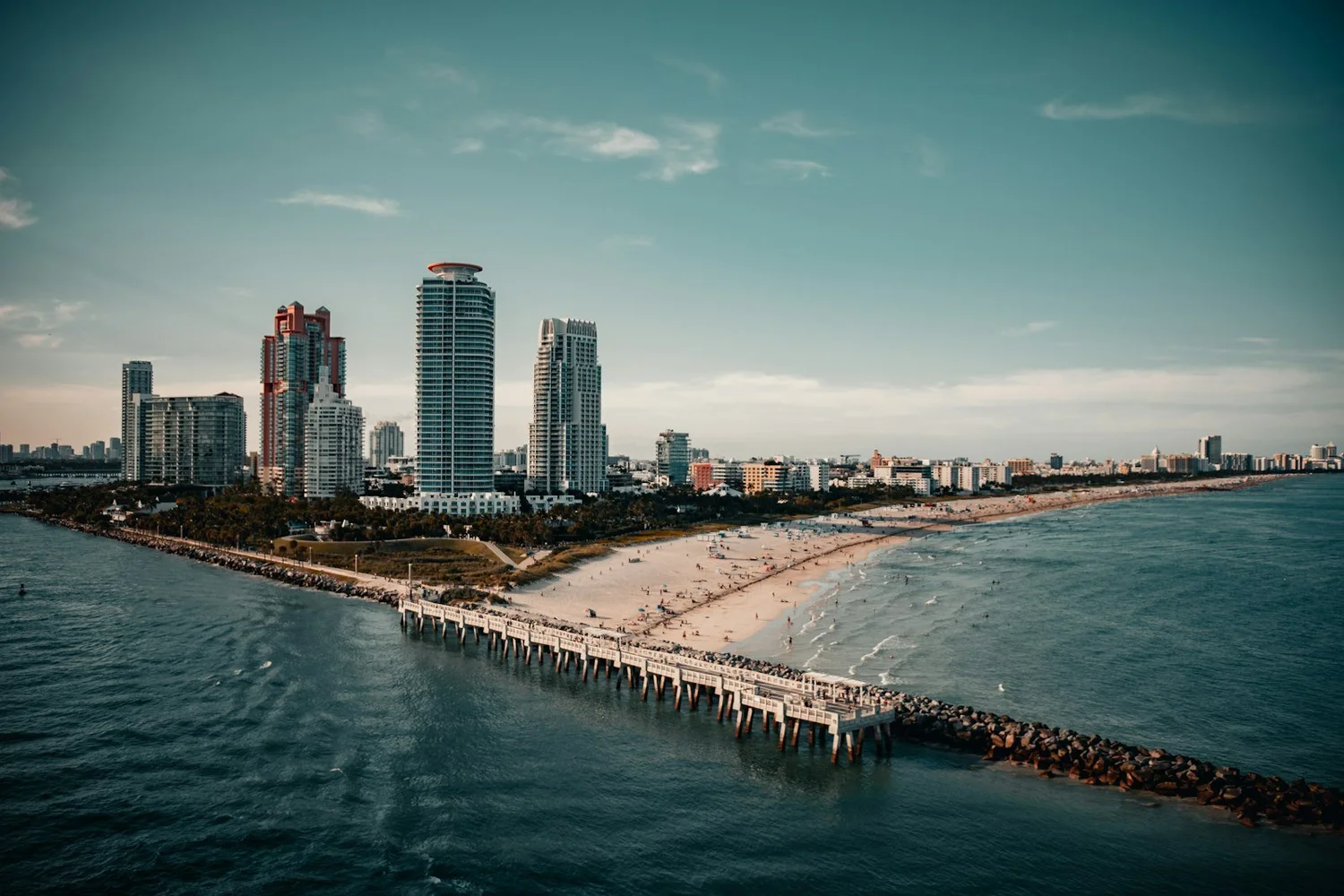 Miami port view
