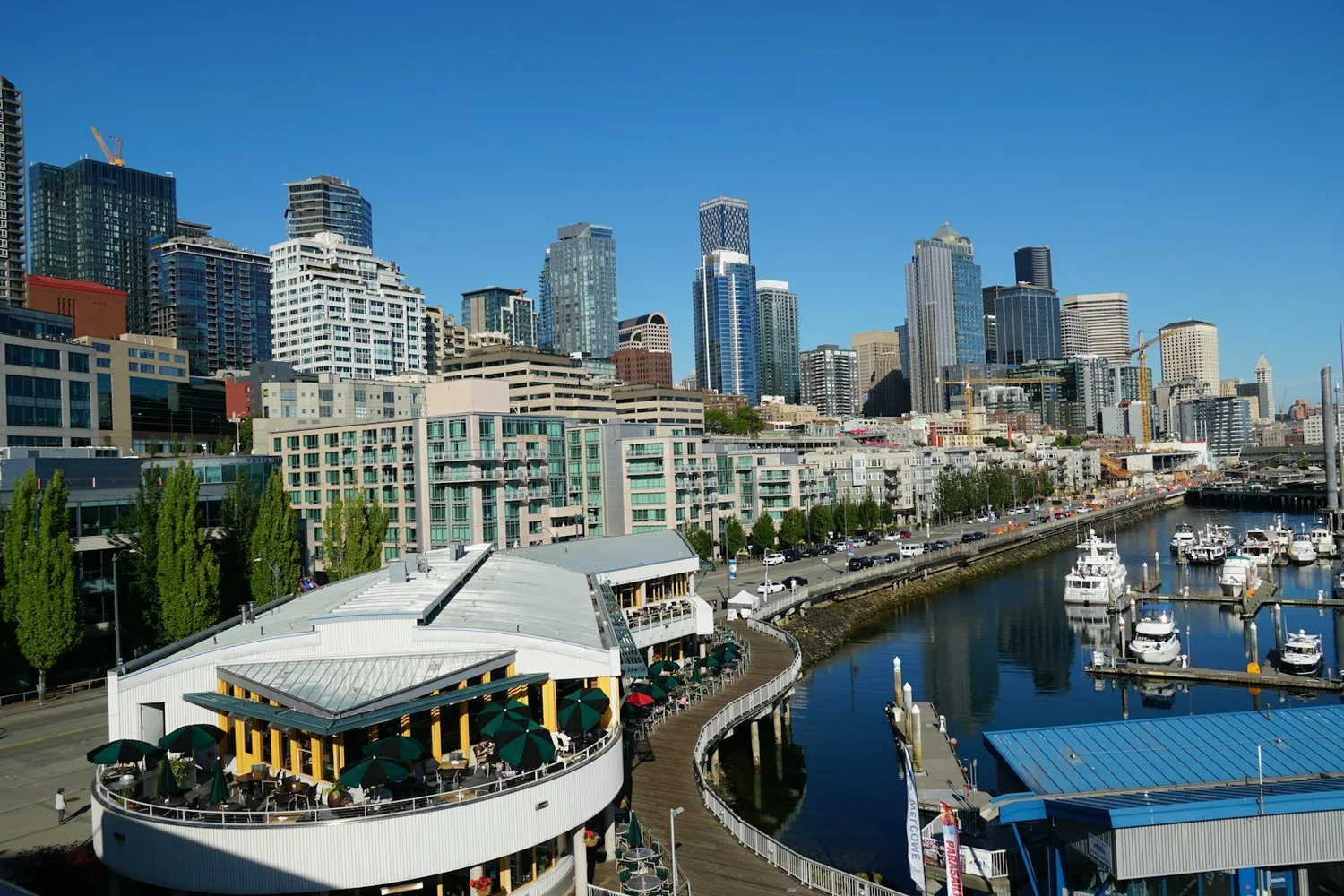 Seattle waterfront view