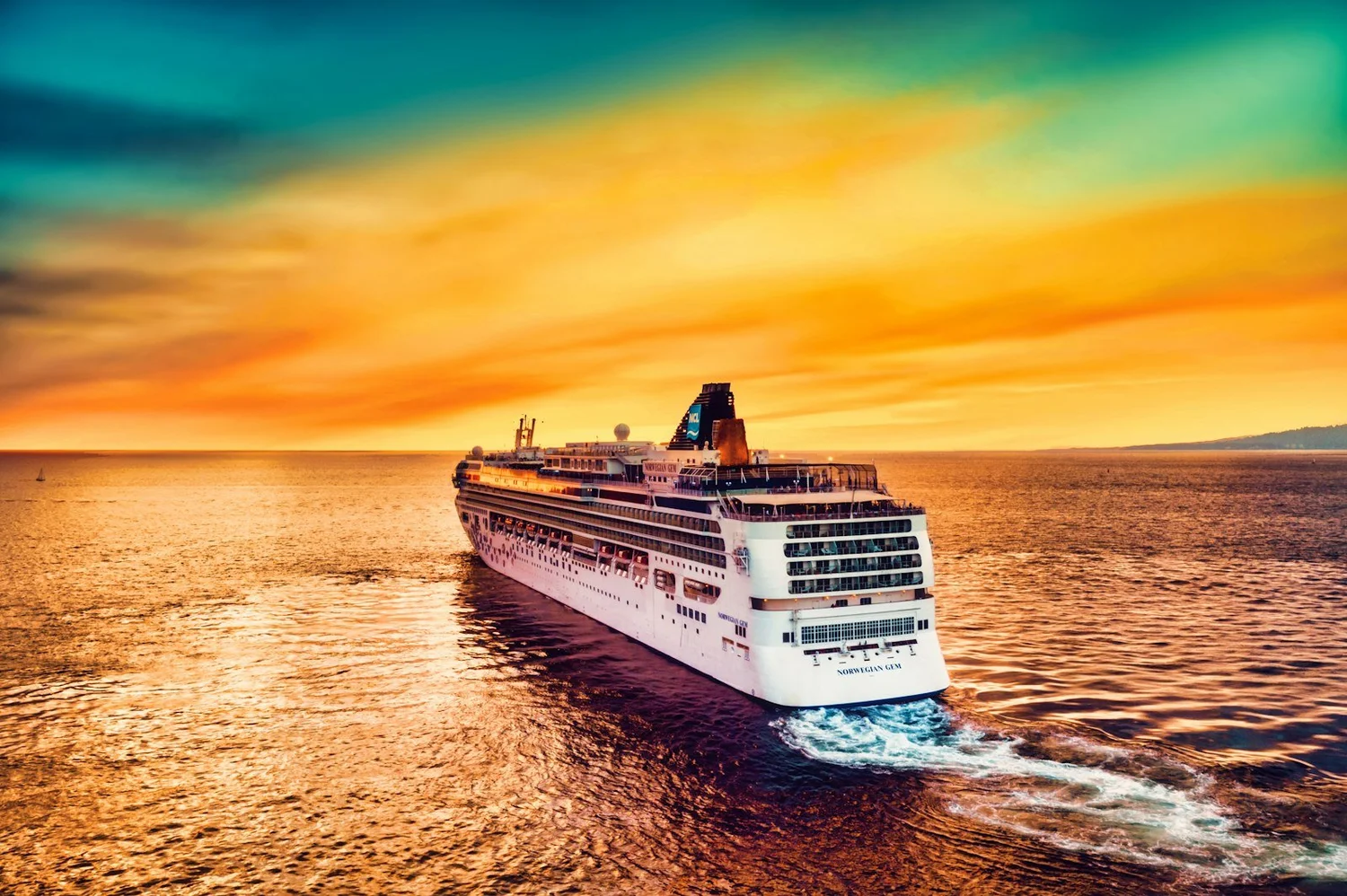 cruise ship buffet view