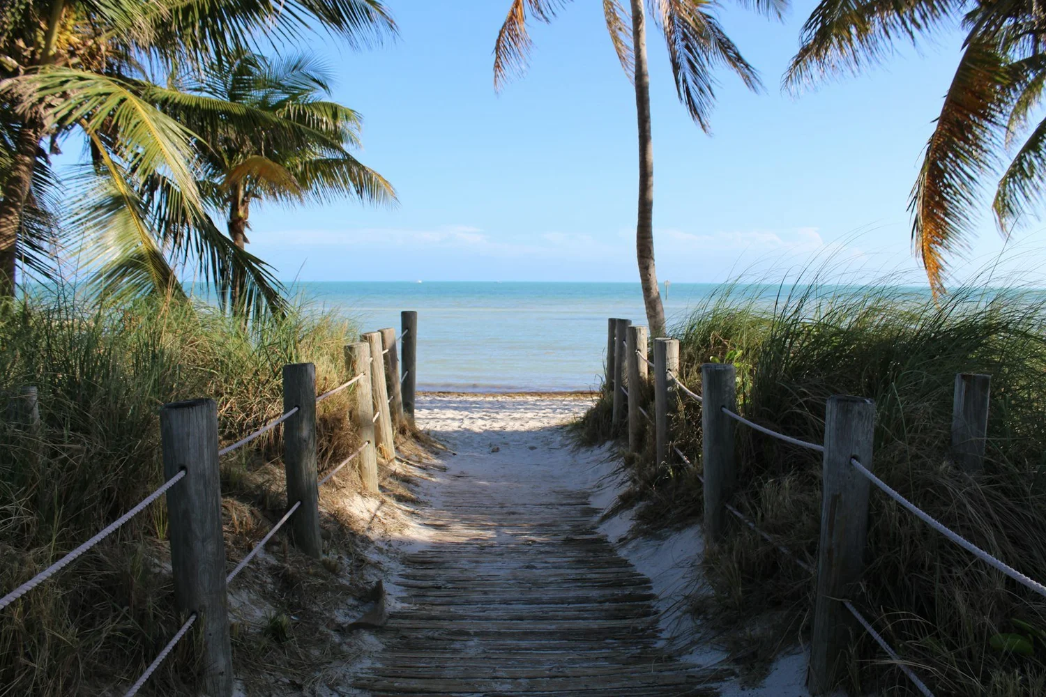 Key West Florida beach