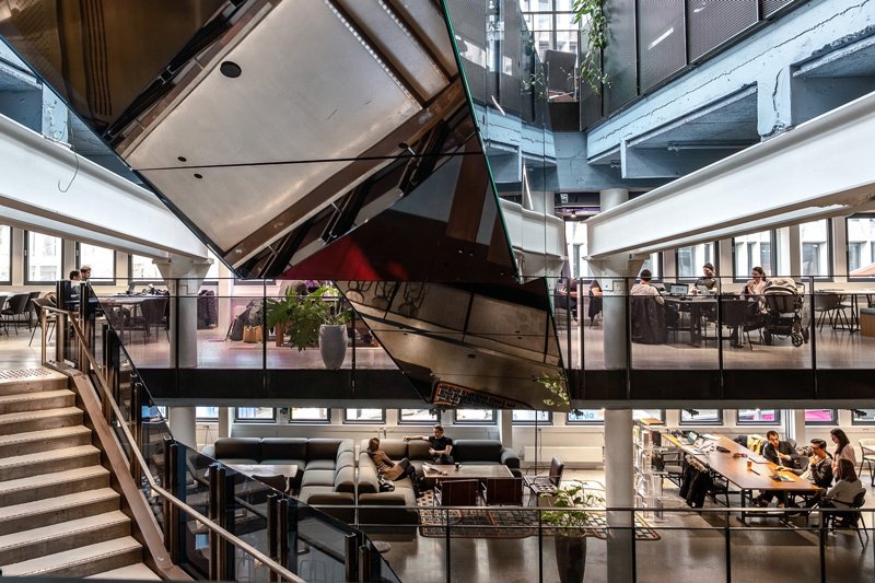 Fleksible coworking-plasser