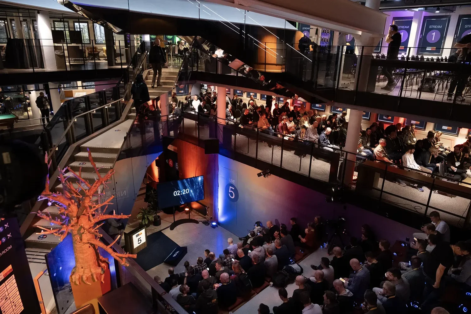 Stemningsfullt eventlokale på Rebel