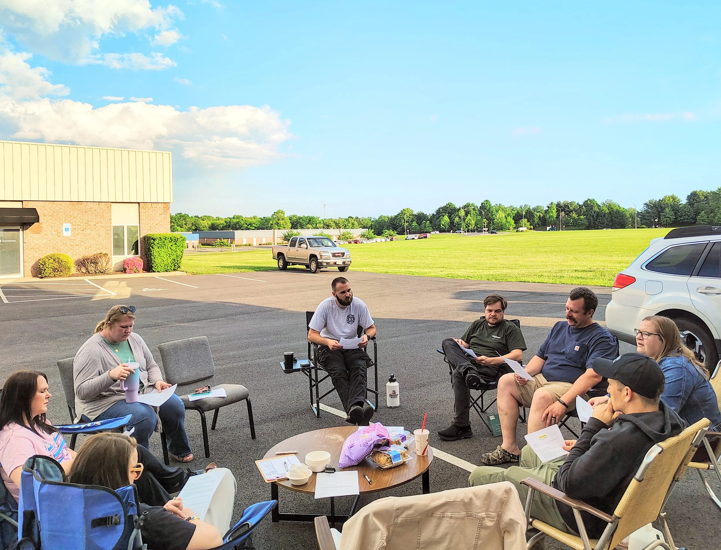 People spending time together through Christ Fellowship Groups