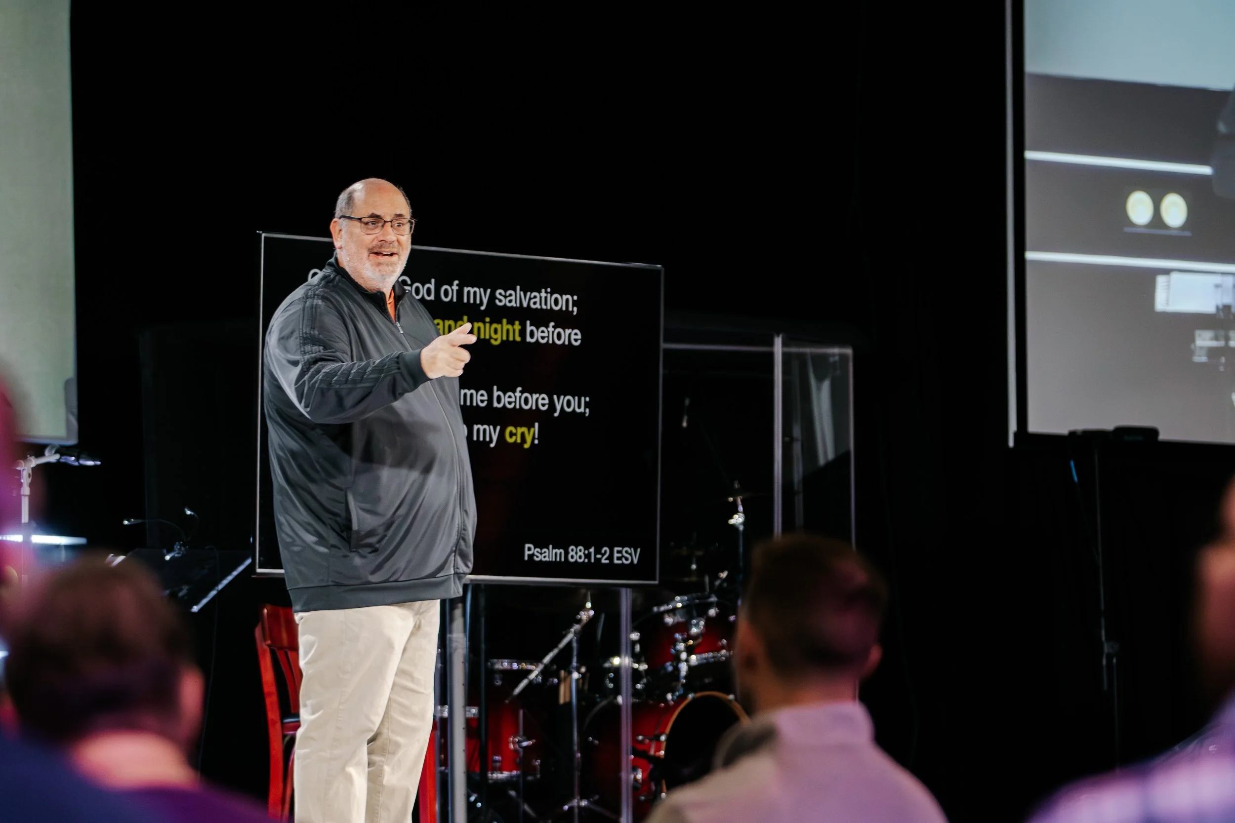 Message during a Sunday gathering at Christ Fellowship Church