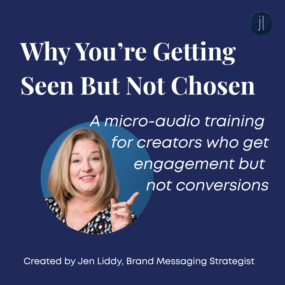 Why You're Getting Seen but Not Chosen