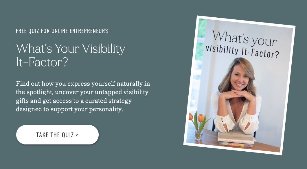 Quiz: What's Your Visibility It-Factor