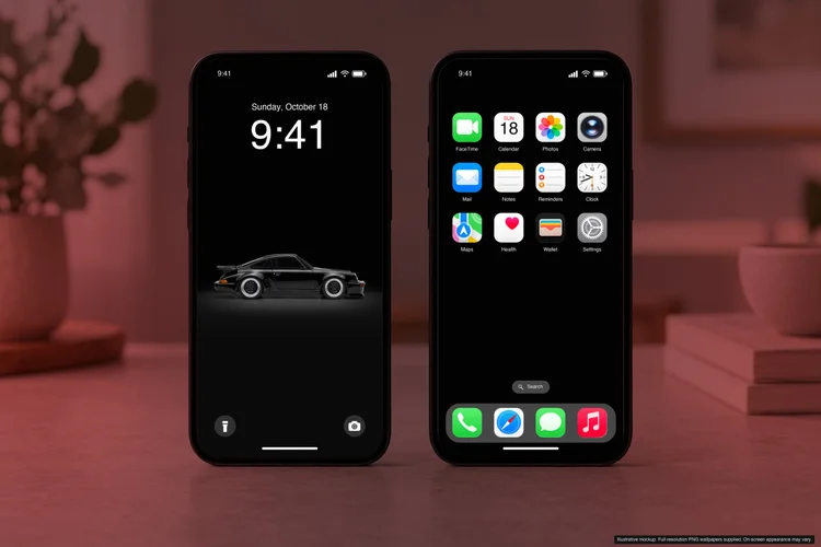 Blackbird in midnight · Gloss Black